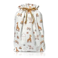 Gather & Knot Drawstring Gift Bags | Premium Canvas | 20" Large Gift Bags | R...