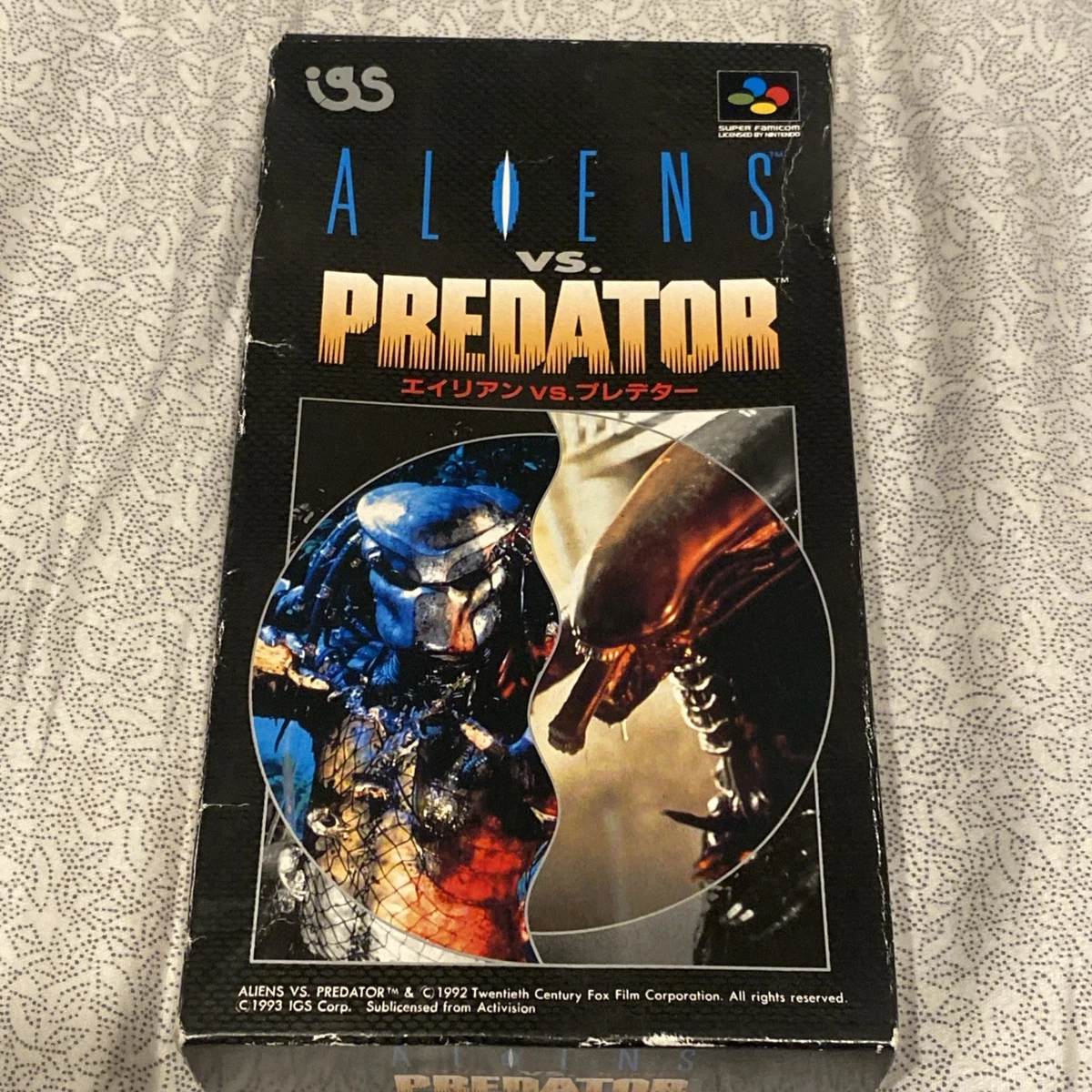 ゲームボーイ エイリアンvsプレデター 1993 Nintendo Game Boy Alien