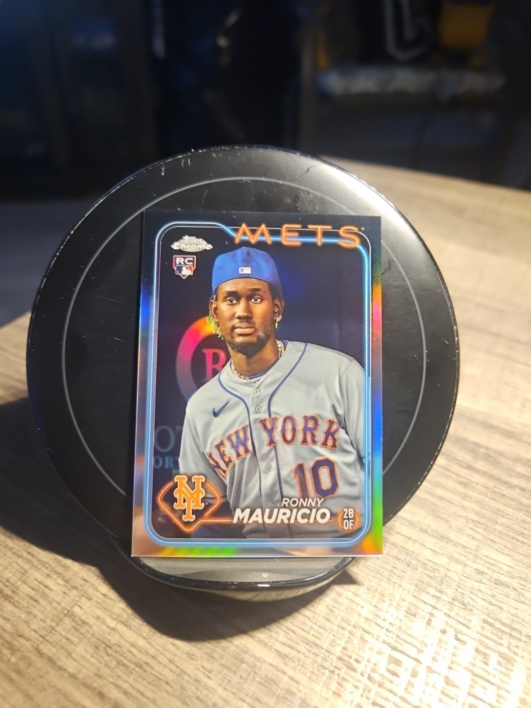 2024 Topps Chrome - Image Variation Ronny Mauricio #28 Hat Backwards (RC)