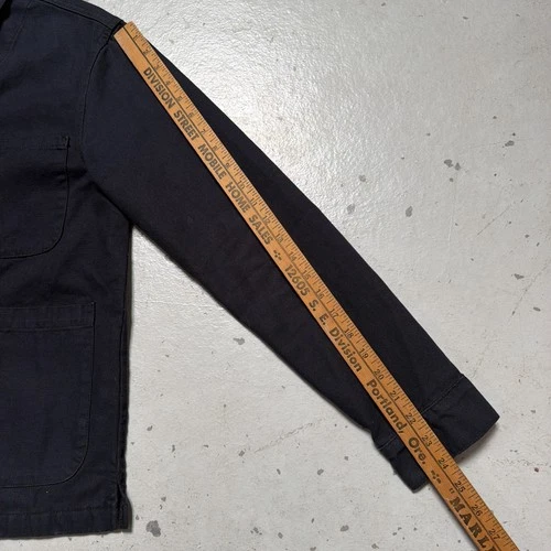 Imogene & Willie Canvas Chore Jacket French Euro Military Style Made In USA XS-S image 5