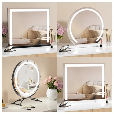 S'AFIELINA LED Hollywood Makeup Mirror Large Vanity Light Mirror Cosmetic Mirror Dimmable