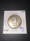 1963-D Franklin Half Dollar, 90% Silver