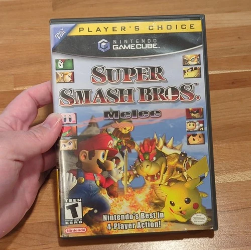 Nintendo Super Smash Bros. Melee GameCube Fighting Player's Choice Manual T NTS…