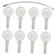 8PCS R001 230012 RV Replacement Keys Compatible with RV Baggage Door and