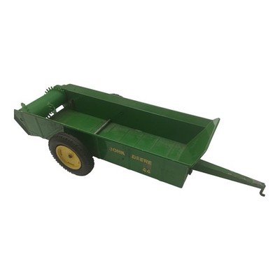 Ertl 1960's  John Deere 44 1966 Manure Spreader Toy #534 1/16 Scale Vintage