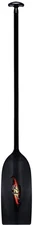 Aqua-bound Edge Carbon Whitewater Canoe Paddle - 56" Lightweight 100% Carbon,