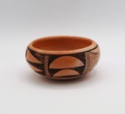 Hopi Bowl Zella Cheeda Antelope Girl  Polychrome Fire Blush 4- 3/8" W EDNA10 — photo 4