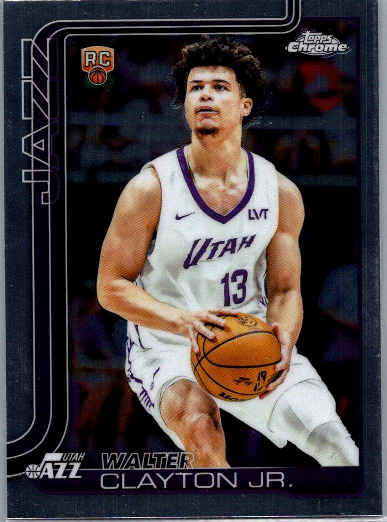 Walter Clayton Jr. 2025-26 Topps Chrome #268