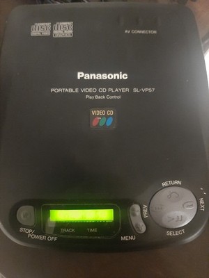Panasonic Sl-vp57 Portable Video CD Player for sale online | eBay