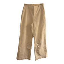Uniqlo Wide-Fit Corduroy Off White Sz XS Pants