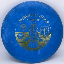 Westside Putter Disc Golf Maiden 174g Blue Gold Foil Origio Burst Sweden