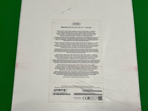 Apple iPad Pro 12,9 Zoll 3. Gen 256GB, Wi-Fi + 4G - Space Grau Zustand: Gut - Afbeelding 22 van 24