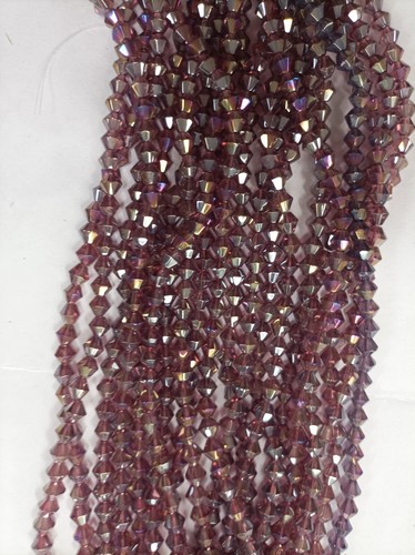 120pcs Bicones Glass Crystal Beads 6mm Choice Of 25 Cols BUY 2 GET 1 FREE - Picture 26 of 26