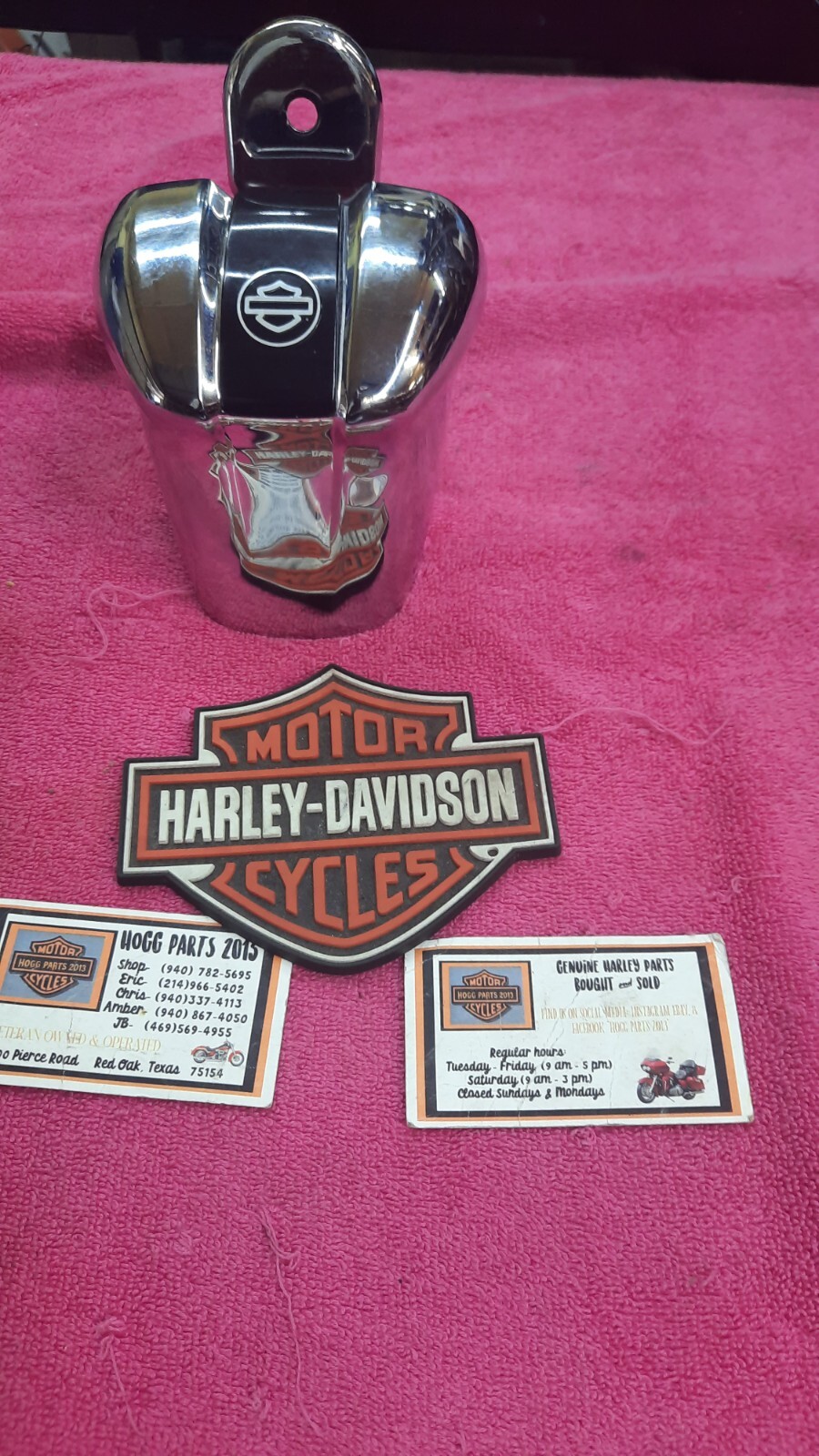 HarleyDavidson OEM Waterfall Style Horn Cover Chrome 61300523A eBay