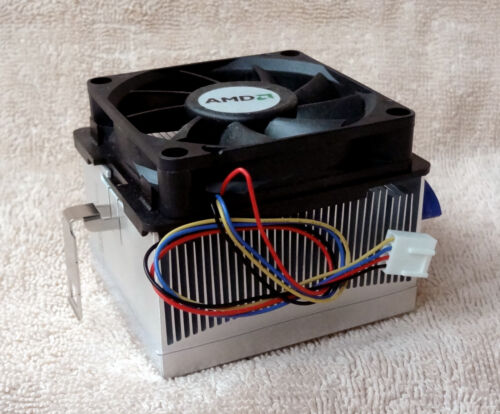 AMD Vintage Stock Cooler CPU Radiator Wentylator 4 Pin PWM do 754 939 AM2 AM3 FM1 FM2 - Zdjęcie 1 z 4