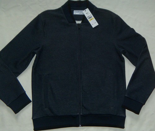 New Mens Calvin Klein Full Zip Knit 