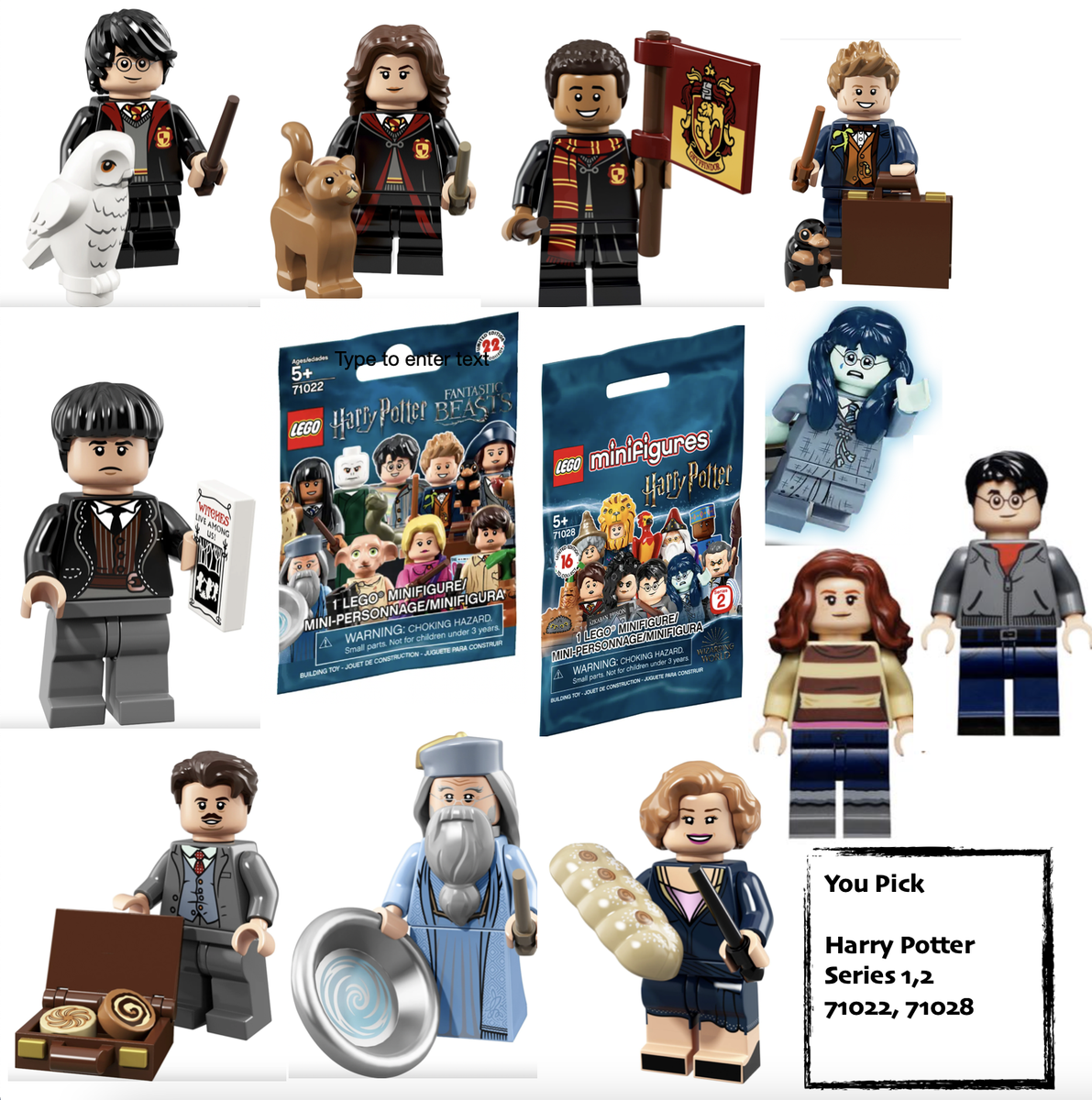 Amazon Lego Minifigures Harry Potter And Fantastic Beasts 71022