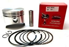 1 NEW PISTON & RINGS KIT FITS ONAN ENGINES .010" OVERSIZE BORE P224 NH NHC T260