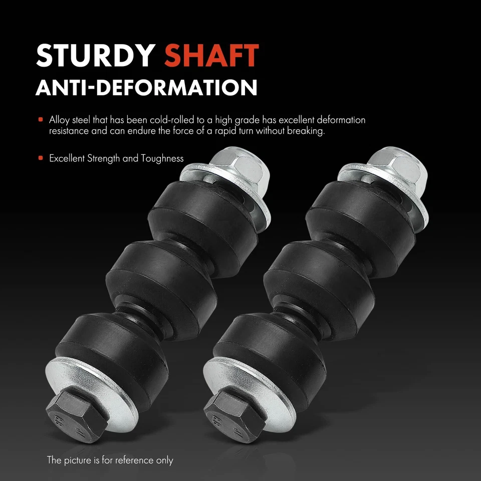 Eslabón de barra estabilizadora trasero 2 piezas para Buick Electra LeSabre Cadillac Oldsmobile Pontiac Foto 4 de 4