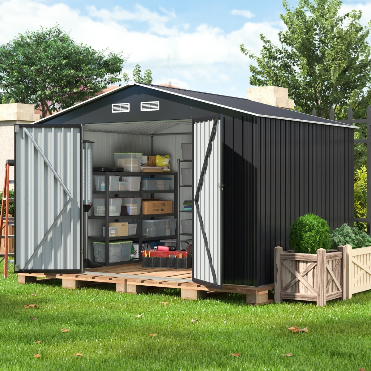 す*ん様 gadid anoniem ditte 12x24 Garden Shed - Amish Garden Sheds