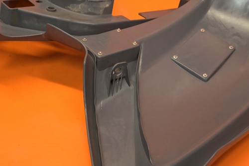 07 YAMAHA RAPTOR 700 700R OEM GRAY FRONT REAR BACK FAIRING FENDERS PLASTICS KIT - Picture 5 of 22