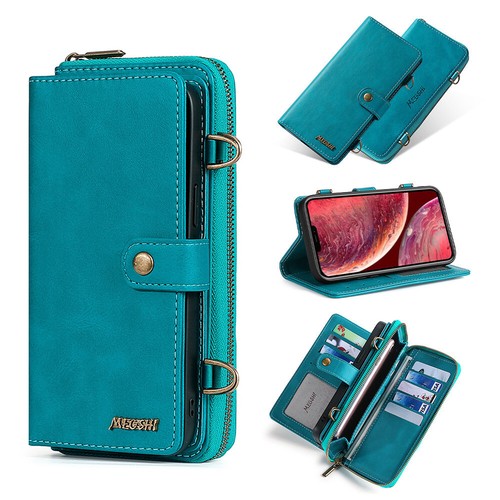 For iPhone 16e 15 14 Plus 13 12 ProMax Wallet Case Leather Shockproof Flip Cover - Bild 33 von 56