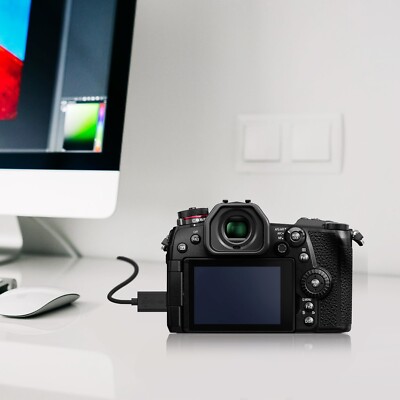Cavo USB Vhbw 3 Metri Per Fotocamera Canon – EOS 6D, 2000D, Rebel T7, Kiss X90 – Trasferimento Dati E Ricarica - 3