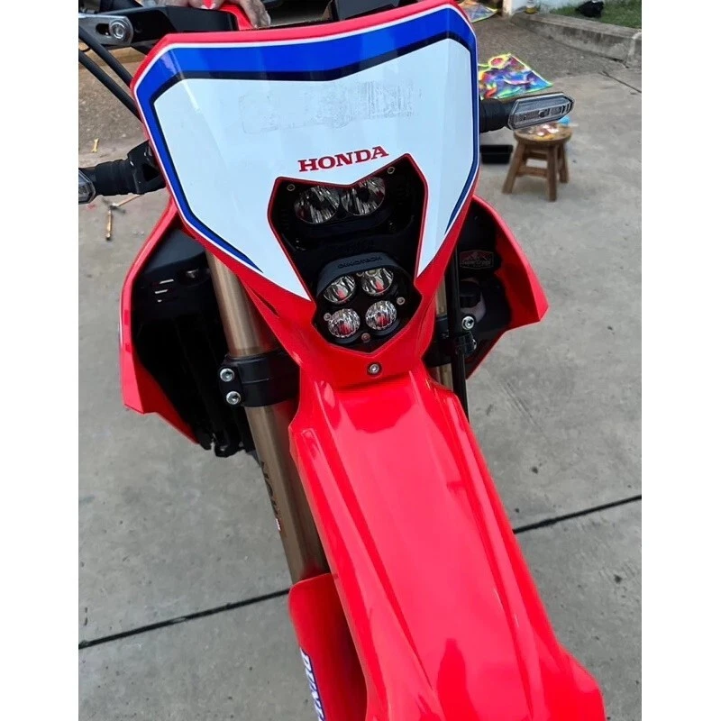 H2 White Headlight Spotlight For Honda CRF300L Crf 300 L 40w 4500lumen Led New - Image 3 of 4