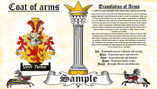 Leeway-Mackleway COAT OF ARMS HERALDRY BLAZONRY PRINT