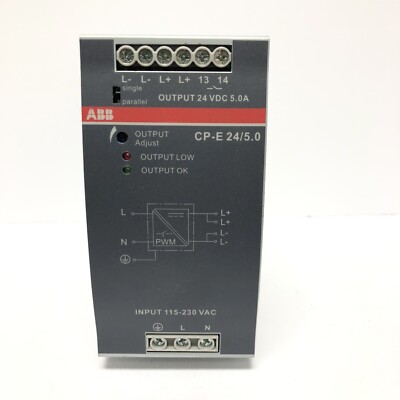 ABB CP-E 24/5.0 PLC Switched Mode Power Supply