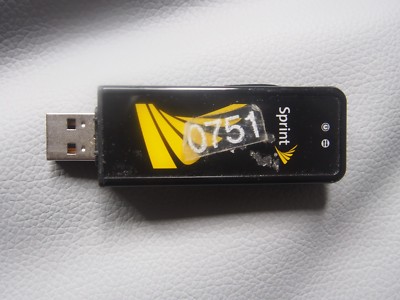 Sprint-USB-598-Modem-Air-card-Sierra-Wireless-3G/4G CDMA | eBay
