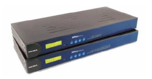 Moxa Nport 5610 - 16 port RS-232 Ethernet serial device server with rack ears