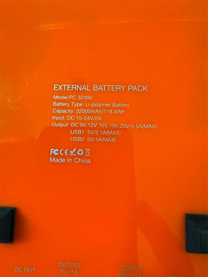 Intocircuit Power Monster 32000mAh Portable Charger Power Bank with 3-Ports - Image 3 of 4