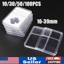 10/30/50/100X Coin Slab Display Stand Holder Storage Case Box For Grade NGC PCGS