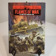 Flames of War WWII Miniature Game Rulebook Hardcover FW001 2006