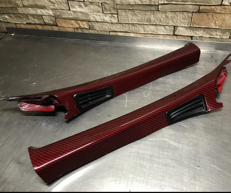 Inifiniti G37 COUPE Pillar Left Right Driver Passenger 08-13 Trim Hydro Dip Foto 2 de 4