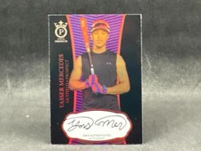 2021 ONYX PREMIUM BASEBALL YASSER MERCEDES #OPYM BLACK INK AUTO 1/1 TWINS