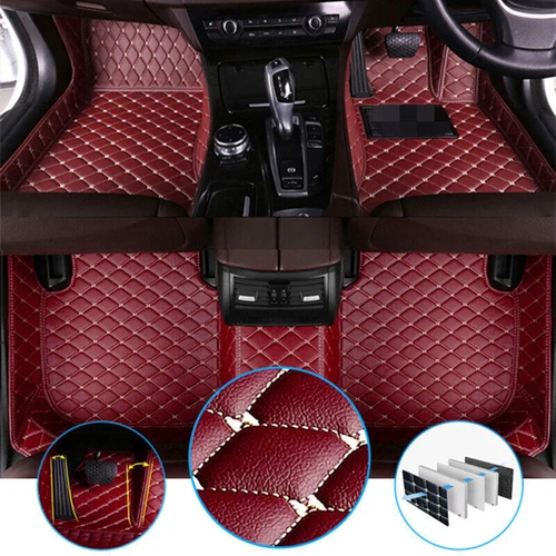 For MG HS MG 3 MG 6 MG HS MG ZS Luxury Car Floor Mat Waterproof Right Hand Drive - Picture 4 of 33