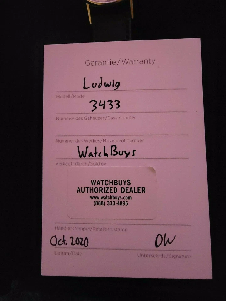 NOMOS Glashütte Ludwig 38 Foto 2 de 4