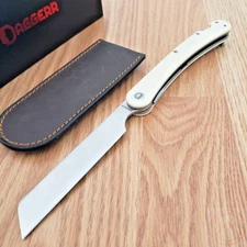 Daggerr Knives Boris Britva Folding Knife 3.75" VG-10 Steel Blade G10 Handle