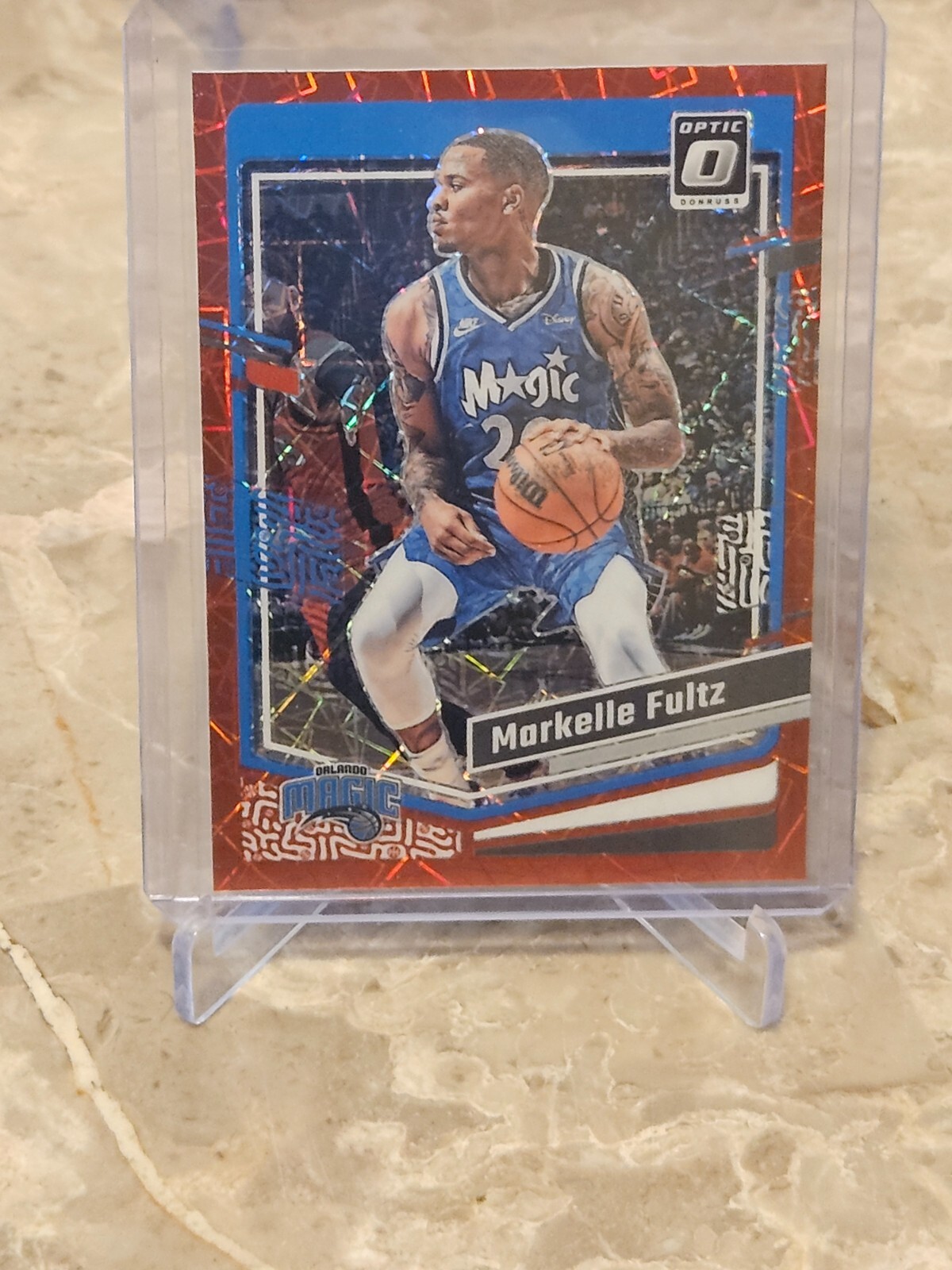 2023-24 Panini Donruss Optic Red Velocity Prizm /299 Markelle Fultz #61