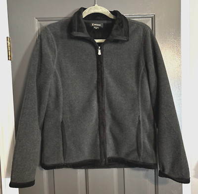 E-Studio Black Fleece Jacket - Women's Size M