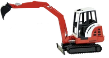 BRUDER #02432 Schaeff HR16 Mini excavator