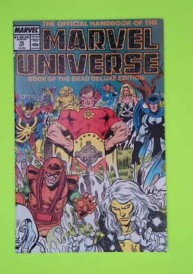 Official Handbook of the Marvel Universe #18 Vol. 2 1987 Marvel