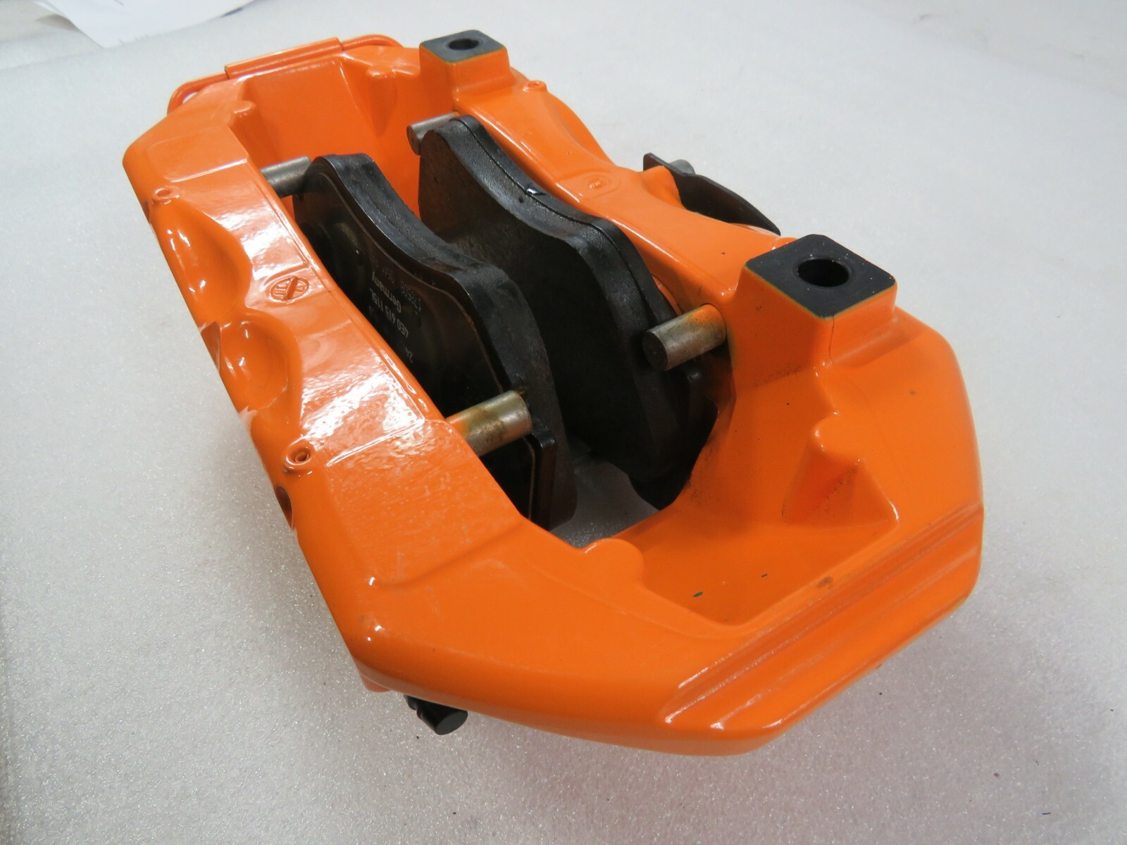Lamborghini Huracan, LH, Left, Front Brake Caliper, Orange, Used, P/N 4T0615105C