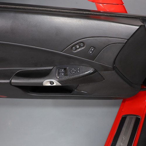 Juego de adornos interiores completos de fibra de carbono seca real para Corvette C6 2005-13 - Imagen 179 de 274