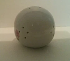 ROSE Pattern CERAMIC Porcelain Talcum Sachet  Powder Dispenser GRANDMA GIFT!