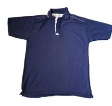 Men's Burberry Navy Blue Classic Polo Shirt