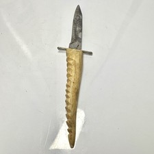 Vtg 1950s M. Pressner & Co Knife Wood Handle Novelty Chicago IL