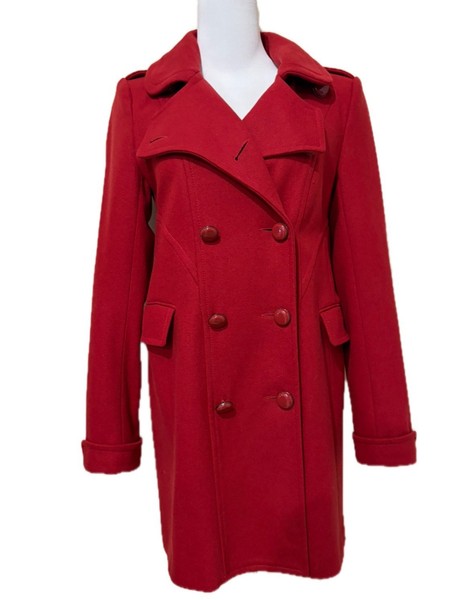 French Connection Stunning Wool Blend Coat As New Condition Size Small